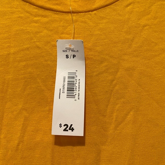 Yellow Ruffle Sleeve Dress - Picture 2 of 3